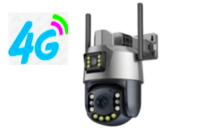 Merchills 4G Solar PTZ CCTV Camera – Dual-Lens, Auto-Tracking, 24/7 Video Monitoring, NAS-Ready Outdoor Security for Farms, Airports & Highways with 3-Year Warranty